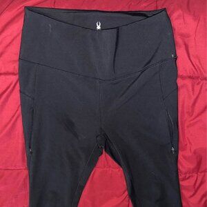 Spyder Active Women’s Large Black Spandex Full Length Leggings